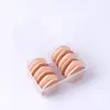 Superficie de Cuero Cojín de Aire Esponja Correctora Herramienta de Maquillaje Punta del Pulgar Forma de Corazón Pequeña Venta al por Mayor Fijación Maquillaje Esponja de Pulgar con Forma de Corazón