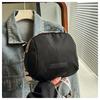 Saco de pano de nylon feminino 2024 primavera e verão nova moda grande capacidade casual shell bag redondo largo ombro alça saco crossbody