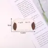 Acessórios de vestuário para outono e inverno chapéu cachecol adesivos de tecido decorativos patch bordado de cabeça de animal de desenho animado fofo