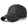 Nueva Gorra de Béisbol Lisa Perforada de Secado Rápido con Patrón Oculto, Sombrero de Sol Simple Transpirable para Deportes al Aire Libre, Transfronterizo