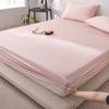 Clase a 100S Algodón Puro Algodón de Fibra Larga Sábanas de Cama de una Sola Pieza Estilo Simple Algodón Puro Colchón Simmons Cubierta Protectora Sábana de Cama de una Sola Pieza