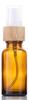 Pronta Entrega Transfronteiriça Embalado 10-100ml Bico de Bambu Frasco Spray de Vidro Marrom Frasco de Óleo Essencial Frasco de Perfume Frasco de Tônico