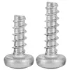 En Stock Tornillos Autorroscantes de Acero Inoxidable 304 Cabeza Redonda Ranura Phillips Cola Plana M1.4~M3 Ranura Phillips Cabeza de Lenteja Cola Plana Tornillos Pequeños