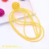 Cuerda de protección para cable de datos de teléfono móvil de 1,4 metros, cuerda de protección para cable de datos de tres colores, resorte de protección para cable de auriculares tres en uno