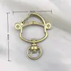 Llavero Dios de la Riqueza Forma de Fortuna Accesorio DIY Colgante Resorte Giratorio Abre-Fácil Material Ecológico Manualidad de Pintura