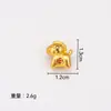 Pingente Pônei Desenho Animado Estilo Chinês Zodíaco Cavalo Gota de Óleo Acessórios Pulseira Colar DIY Feito à Mão Material Pingente Fabricante Lote