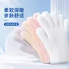 Moda Otoño e Invierno Guantes Cálidos de Felpa de Dedo Completo Material de Piel Sintética de Visón Nuevo Estilo Coreano Guantes Gruesos Cálidos con Forro de Felpa