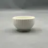Luxo Acessível Escandinavo Tigela de Cerâmica Branca Pura em Relevo Tigela para Comer em Casa Tigela de Arroz Tigela Criativa Japonesa para Hotel Restaurante Tigela de Sopa