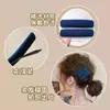 Presilha de Cabelo de Alto Padrão Coreana para Mulheres Presilha de Lã Estilo Retrô Outono Inverno Presilha para Franja Presilha Fofa de Coração Acessórios de Cabelo Adorno de Cabeça