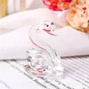 Espejo Cruzado Amazon Mariposa de Cristal Bola de Cristal Adornos Animales Pequeños Creativos Decoración de Coche Manualidades Regalos Navideños