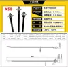 Abraçadeiras de Cabo para Carro Material Nylon Pa66 Várias Especificações Abraçadeiras de Cabo Tipo Cabeça de Avião Abraçadeiras de Cabo para Chicote Abraçadeiras de Cabo Autotravantes com Dente Reversível