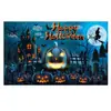 Tela de Fondo para Halloween Juego Completo Decoración Pareados Bandera de Jardín Personalizada Fiesta del Día de Muertos Pancarta Larga Jardín