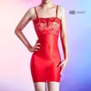 Estampado floral, medias de seda con aceite de caballo, camisola de encaje, sin tirantes, minifalda ajustada, brillante, sedoso, ultrafino, transparente, puro y sensual, medias sexys