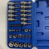 Juego de 34 Piezas 3/8 Dado Estrellado Tipo E Mediano E4-E20 Puntas Torx Hexagonales T10-T60