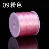 Spandex plano Cristal elástico cordón elástico extensión de cabello elástico diy manual cordón elástico línea para pulsera cuerda para cuentas de Buda al por mayor
