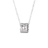 Collar de panal para mujer, plata de ley s925, cadena fina para clavícula, primavera de 2022, nueva cadena de plata 7947A