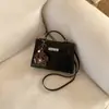 Bolso de Mano Texturizado de Nicho Estilo Francés 2025 Nuevo Bolso para Mujer Moda Bolso Cruzado Simple Cuadrado Pequeño Casual de Moda