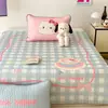 Xiangling Premium Lindo Estilo Ins Grande Dibujo Animado Látex Alfombrilla Juego de Dos o Tres Piezas, Lavable a Máquina