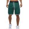 Shorts de corrida masculinos plus size, fitness, secagem rápida, respirável, solto, esportivo, casual, basquete, treino