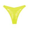 Tanga al por mayor de encaje de color sólido de alta elasticidad sexy de algodón entrepierna tanga damas Amazon transfronterizo