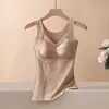 Estilo Old Money Colete Térmico Quente Cor Gengibre para Mulheres com Bojos, Aquecimento, Modelagem Corporal, Emagrecimento, Roupa Íntima Base Sem Costura, Novo Estilo Outono e Inverno