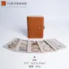 Bolsa de Cosméticos para Joias de Luxo, Bolsa Anel Dourado em Formato de Livro, Joias para Colar Brincos, Livro Cosmético para Joias Antioxidação