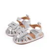 Sandalias para Bebé, Nuevo Estilo de Verano, Zapatos Transpirables y Cómodos para Bebé, Zapatos para Niños Pequeños con Suela de Goma, Velcro con Lazo