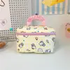Bolsa de Maquiagem Novo Estilo com Grande Capacidade, Estilo Menina Desenho Animado Fofo, Estojo de Maquiagem Portátil Estilo Coreano, Bolsa de Armazenamento para Skincare de Mão