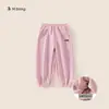 M bem-estar não reembolsável outono e inverno calça casual infantil jeans para meninas calças esportivas para meninos calças infantis liquidação