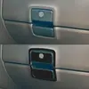 Adequado para 14-18 Gmc 1500 Modificação de Interior de Carro Camurça Superior e Inferior Tampa do Porta-Luvas Adesivos Decorativos