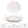 Prato de melamina imitação de porcelana louça de restaurante prato de plástico prato quadrado para refogar prato para prato frio de hotel prato para hot pot prato para acompanhamento