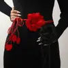 Accesorios Bohemios Cuerda de Cintura Étnica Decorativa Cadena de Cintura para Vestido Nuevo Estilo Retro Cinturón Trenzado Cinturón para Mujer