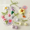 Nuevo ramo de lazo capullo de tulipán con materiales florales DIY materiales de embalaje para regalo hechos a mano