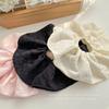 Lazo Negro para el Cabello de Organza Estilo Ballet, Accesorio Versátil para el Cabello para Mujeres con un Toque de Lujo