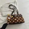 Cross2026 Otoño Nuevo Elegante y con Estilo Bolso de Mano de Lunares Alta Apariencia Gran Capacidad para Viajes Diarios Bolso de Hombro Único