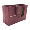 Bolsas de Regalo, Bolsas Personalizadas para Ropa, Bolsas de Compras para Cosméticos, Bolsas de Empaque de Papel, Bolsas de Regalo Portátiles Personalizadas con Cinta