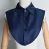 Cuello falso universal para camisa formal, para hombre y mujer, combina con todo, profesional, para otoño, invierno y primavera, con diseño decorativo.