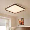 Luminária de Teto Usada, Luminária de Sala de Estar em Madeira de Nogueira, Luminária de Proteção para os Olhos de Espectro Completo para Estudo, Sala de Jantar, Quarto, Luminárias Inteligentes para Toda a Casa