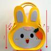 Bolsa de Regalo de Conejito de Dibujos Animados Bolsa Pequeña de Fieltro para Muñeca Infantil Bolsa de Regalo Bolsa de Regalo de Cumpleaños Luna Llena Bolsa de Regalo de Gama Alta