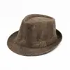 Chapéu de curling transfronteiriço cor sólida linho chapéu jazz masculino chapéu cavalheiro britânico feminino chapéu de sol fábrica atacado