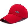 Gorra de Béisbol de Verano para Hombres de Mediana Edad y Mayores, Visera Ancha, Corona Rígida, Gorra de Papá Reflectante, Gorra de Exportación a la Moda