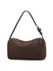 Versão Coreana Bolsa Estilo Almofada Porta-Canetas para Mulheres 2025 Nova Bolsa Cilíndrica de Mão Bolsa de Caneta de Alto Padrão Bolsa de Ombro Único Transversal