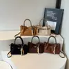 Bolso de mano único esmerilado para mujer, nuevo estilo de otoño, bandolera y bolso de hombro retro de moda, bolso tote de moda para el día a día