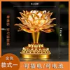2025 Nova Lâmpada de Lótus Bodhisattva Buda Lâmpada de Buda Doméstica Lâmpada de Buda Colorida LED Lâmpada Eterna Lâmpada de Buda