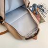 Mochila escolar de color contrastante marca de moda para hombre estudiantes universitarios gran capacidad estudiantes de secundaria y preparatoria bolso de hombro mochila de viaje nueva moda para mujer genial