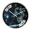 Nuevo reloj de pared decorativo de moda creativo, reloj luminoso con control de voz, reloj para el hogar, dormitorio, sala de estar, reloj de pared silencioso
