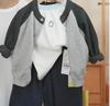 Chamarra Tejida Infantil Panda Kaka Ropa de Otoño para Niños Ropa Casual de Otoño para Niñas Tops para Bebés Ropa para Bebés y Niños