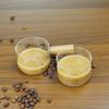 Barandilla de madera y cristal con escala taza pequeña de leche taza de espresso italiana tarro pequeño de leche transparente taza medidora de boca única lateral