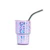 Venta Caliente Transfronteriza Copa Pequeña de Vino de 2oz Acero Inoxidable 304 Taza para Coche Doble Pared al Vacío Mini Popote Taza Huevo Pequeña Portátil