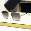 Gafas de sol cuadradas hechas a mano estilo japonés Ugo Jm Estilo de metal de lujo ligero Gafas de sol de moda para vacaciones Sesión de fotos